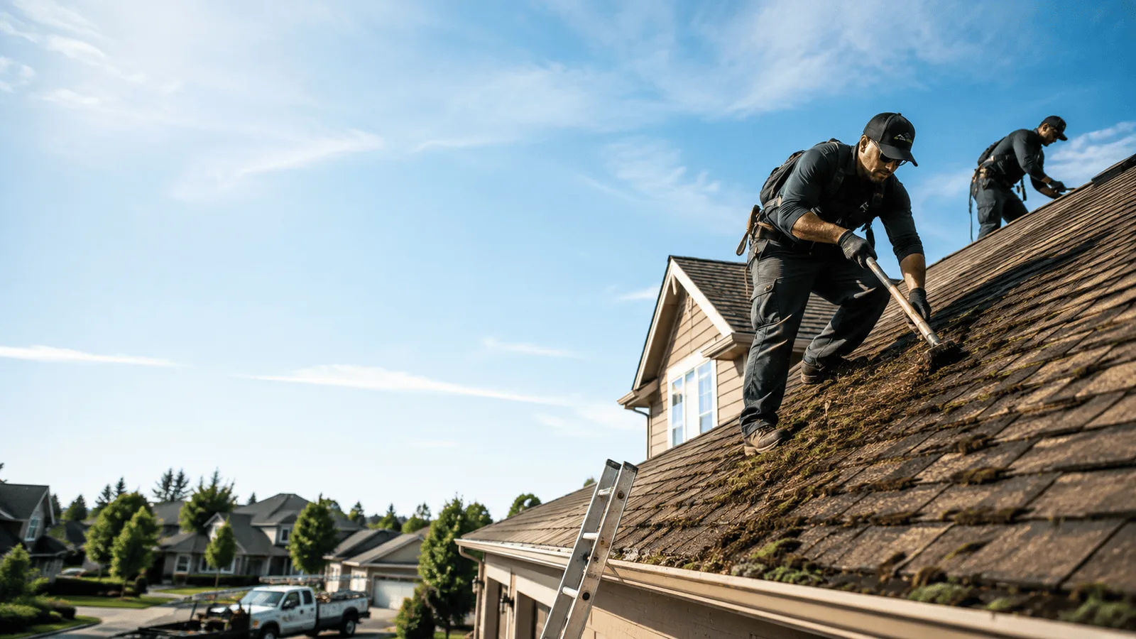 Roof Moss Removal in Pompano Beach, FL near me